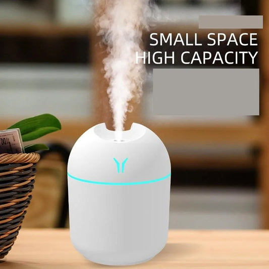 Revitalize Your Space with the 250ML USB Mini Air Humidifier - Aromatherapy Essential Oil Diffuser for Home and Car