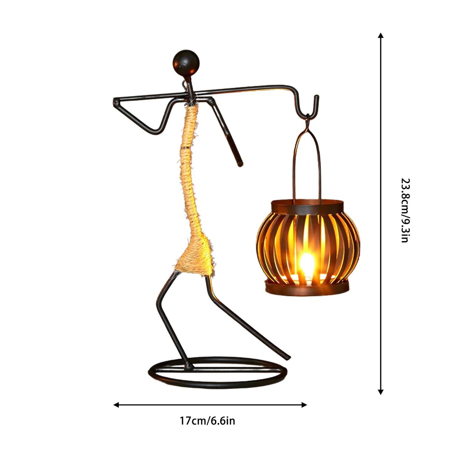 Metal Candle Holder for Candles Decorative