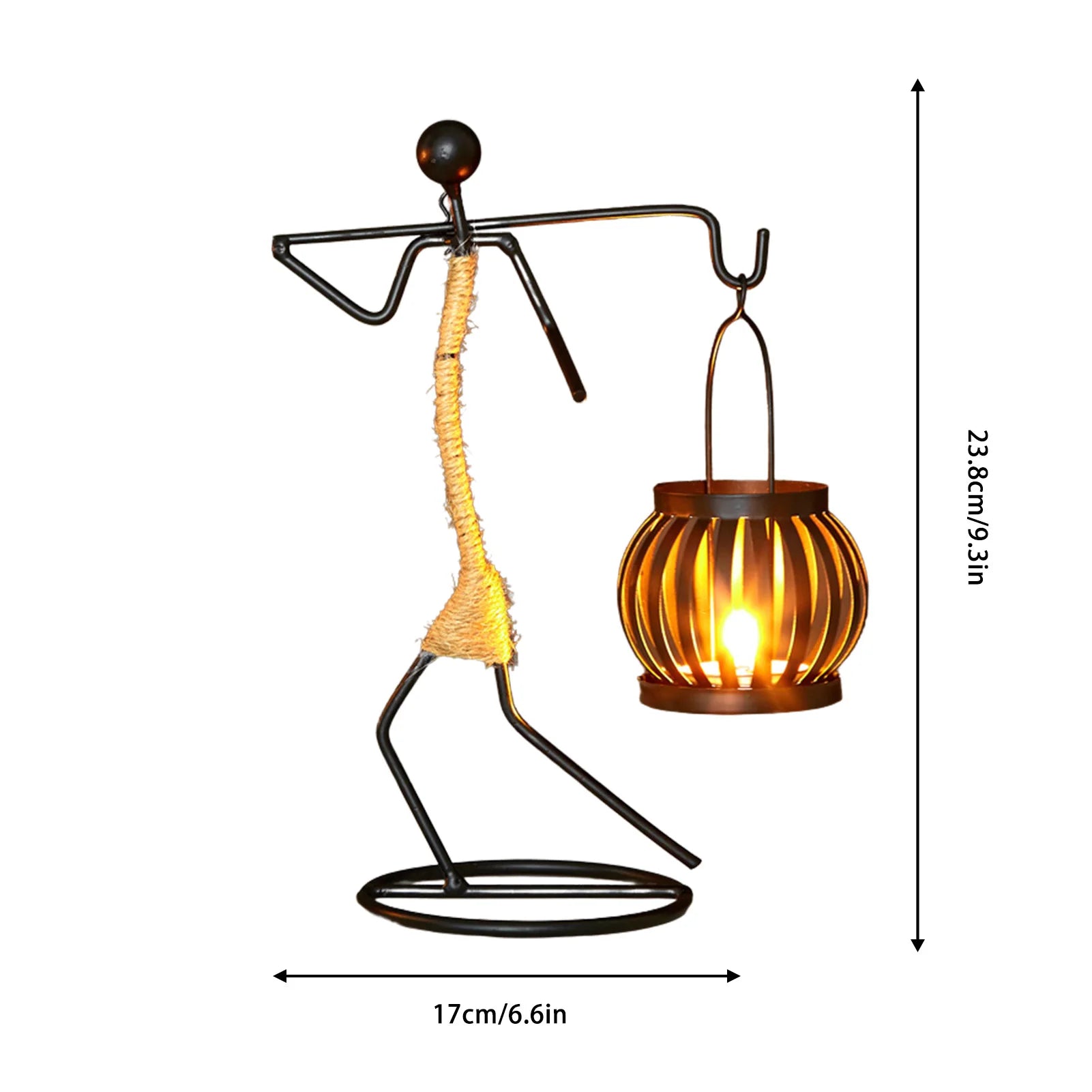 Metal Candle Holder for Candles Decorative