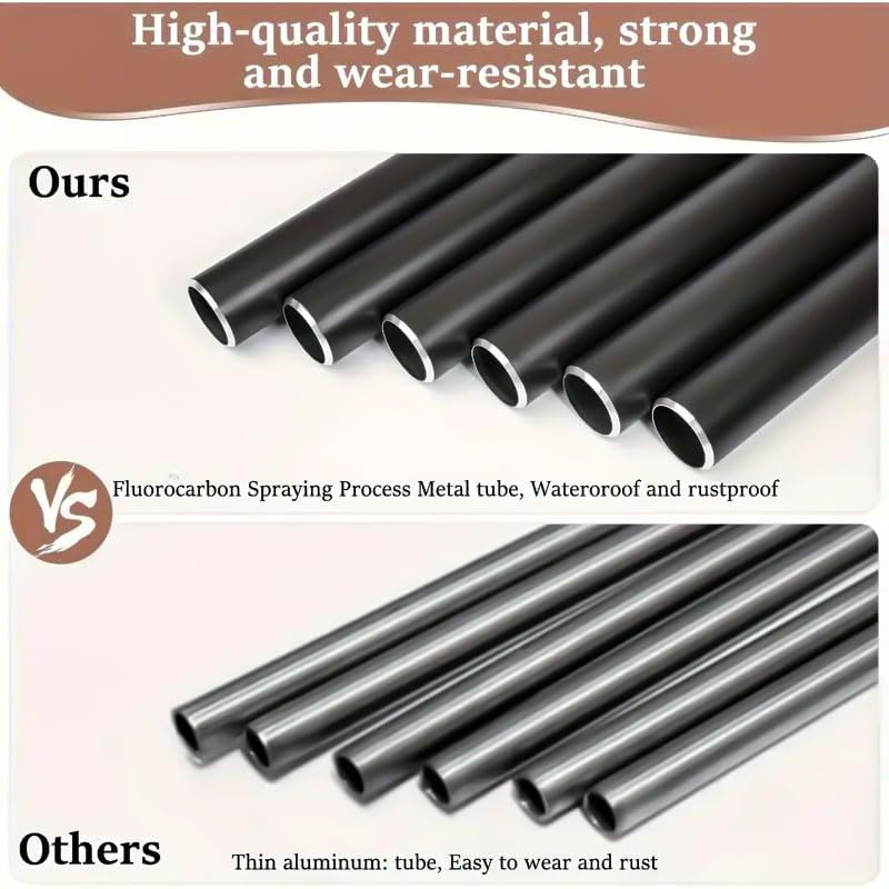 Wind Chimes for Outside, 26.77" Wind Chimes with 6 Tuned Tubes, Classic Black Winds Chime Suitable for Outdoor, Garden, Patio Decoration, Housewarming Gifts New Home