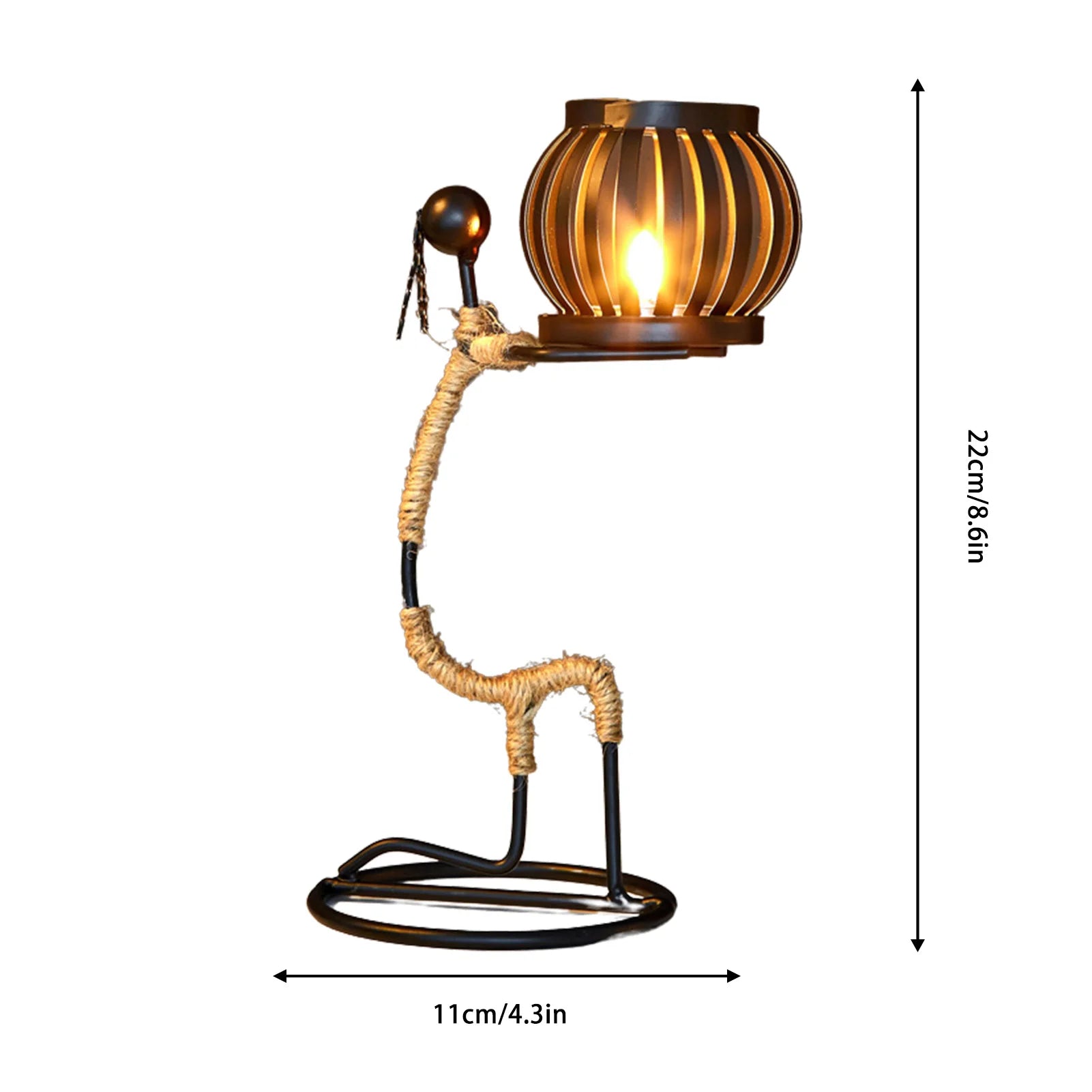 Metal Candle Holder for Candles Decorative