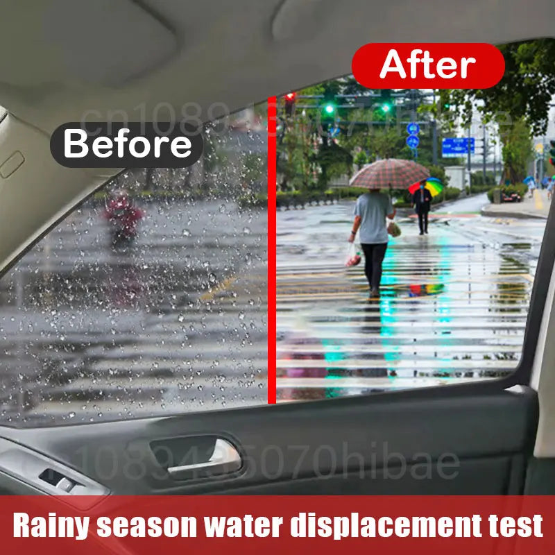 Transform Your Drive with Our Car Glass Anti-Rain Water Spray - Ultimate Hydrophobic Waterproof Agent for Clear Visibility!