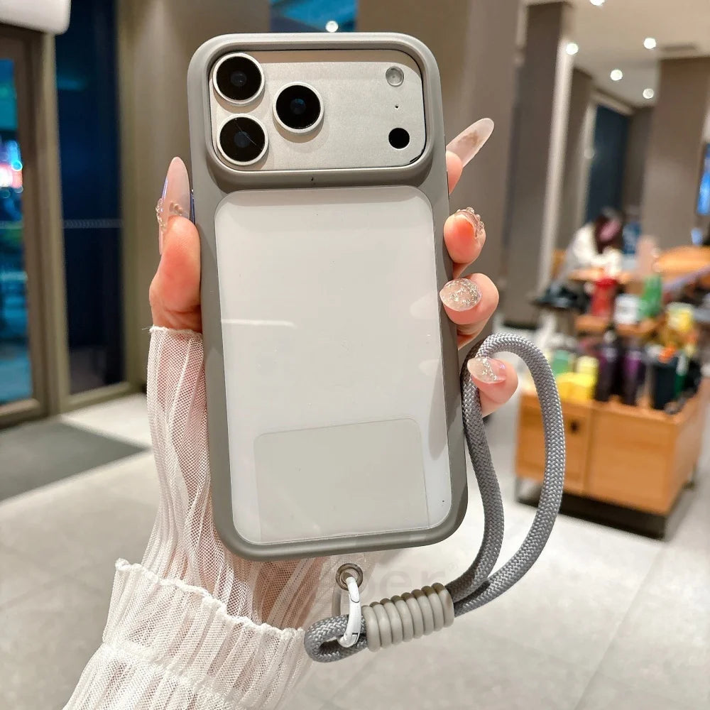 Stylish and Durable Shockproof Phone Case for iPhone 17 Pro Max - Intelligent Camera Touch Button & Crystal Clear Design