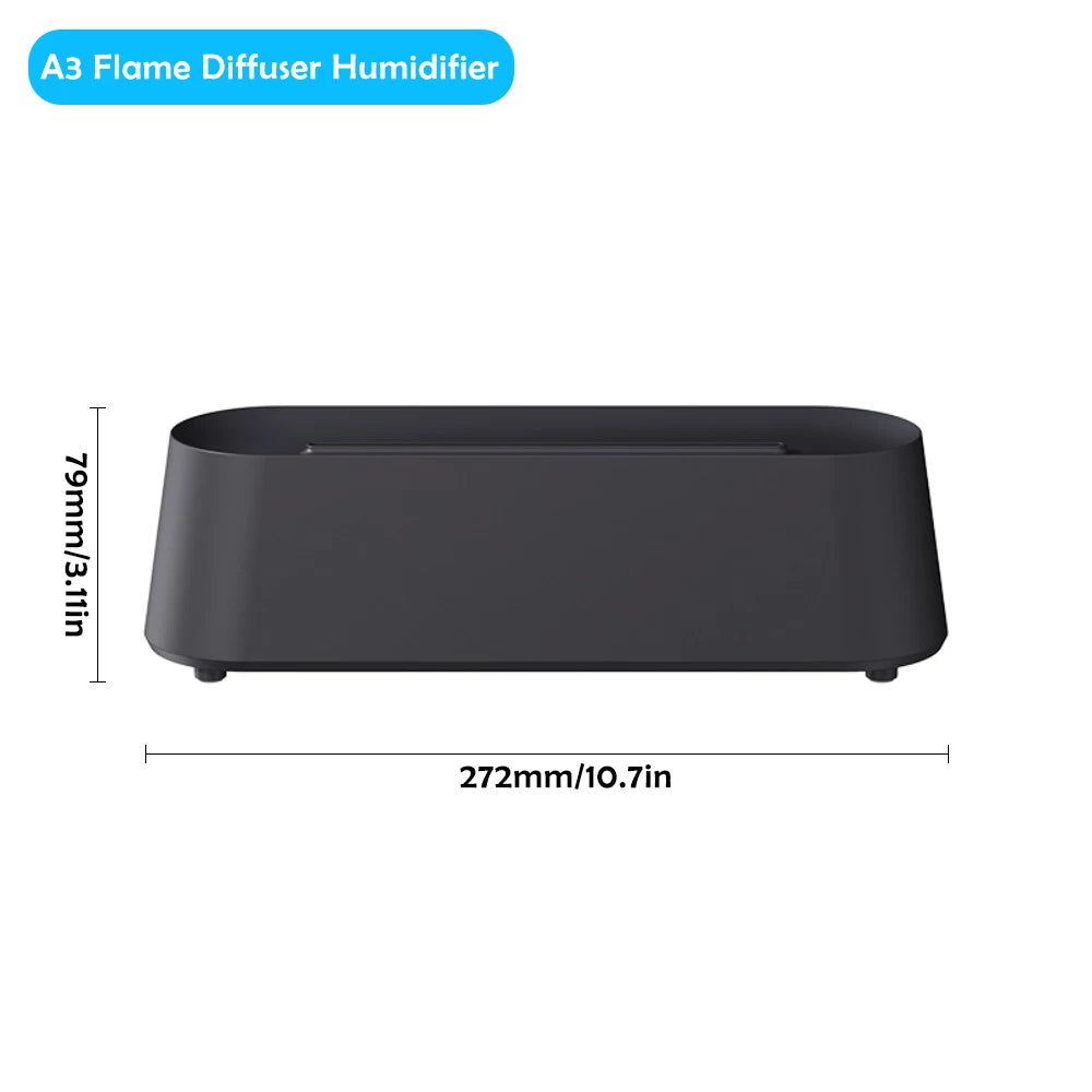 USB Aroma Diffuser Humidifier 7 Colors Ambient Night Light