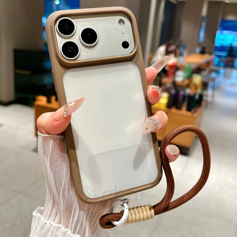 Stylish and Durable Shockproof Phone Case for iPhone 17 Pro Max - Intelligent Camera Touch Button & Crystal Clear Design