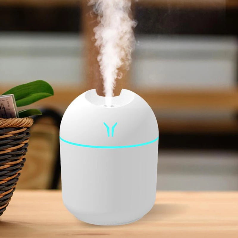 Revitalize Your Space with the 250ML USB Mini Air Humidifier - Aromatherapy Essential Oil Diffuser for Home and Car