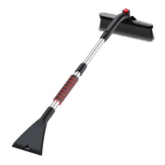 Winter Ready: Extendable Snow Shovel & Ice Scraper Brush for Effortless Car Maintenance