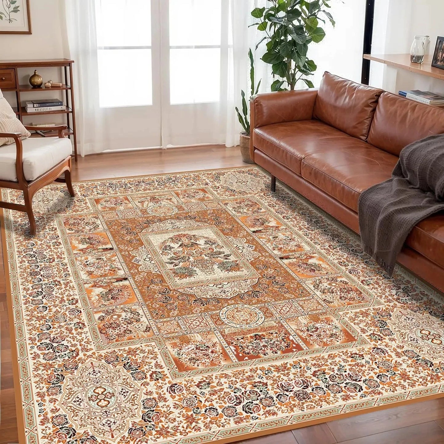 Bohemian Crystal Velvet anti Slip Carpet for Living Room ,Floor Bedroom Big Size Rugs, Sofa Mats, Study,Home Decoration
