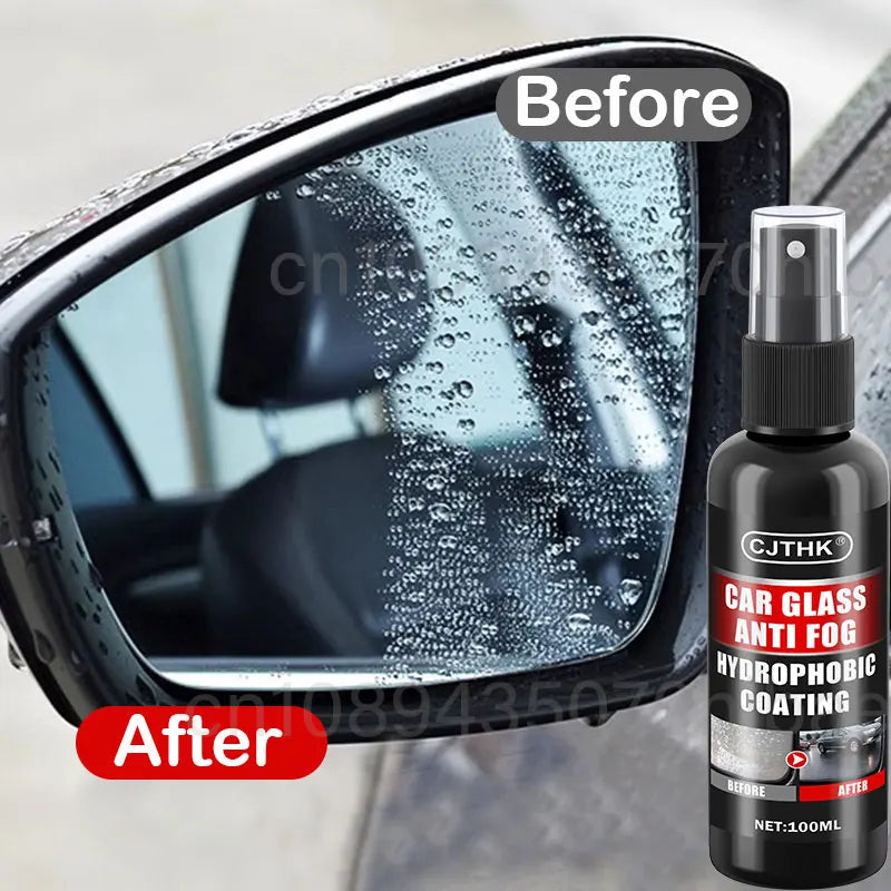 Transform Your Drive with Our Car Glass Anti-Rain Water Spray - Ultimate Hydrophobic Waterproof Agent for Clear Visibility!