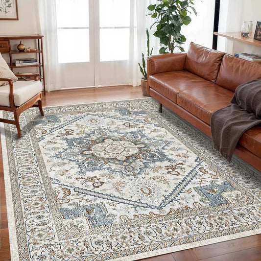 Bohemian Crystal Velvet anti Slip Carpet for Living Room ,Floor Bedroom Big Size Rugs, Sofa Mats, Study,Home Decoration