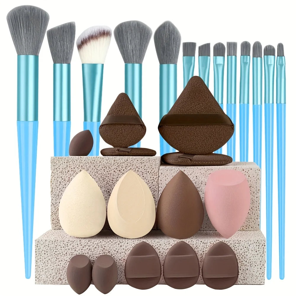 Makeup Brushes 8-29Pcs Makeup Kit Professional Women Cosmetic Soft Powder Brush Eyeshadow Foundation Full Set Travel Beauty Tool