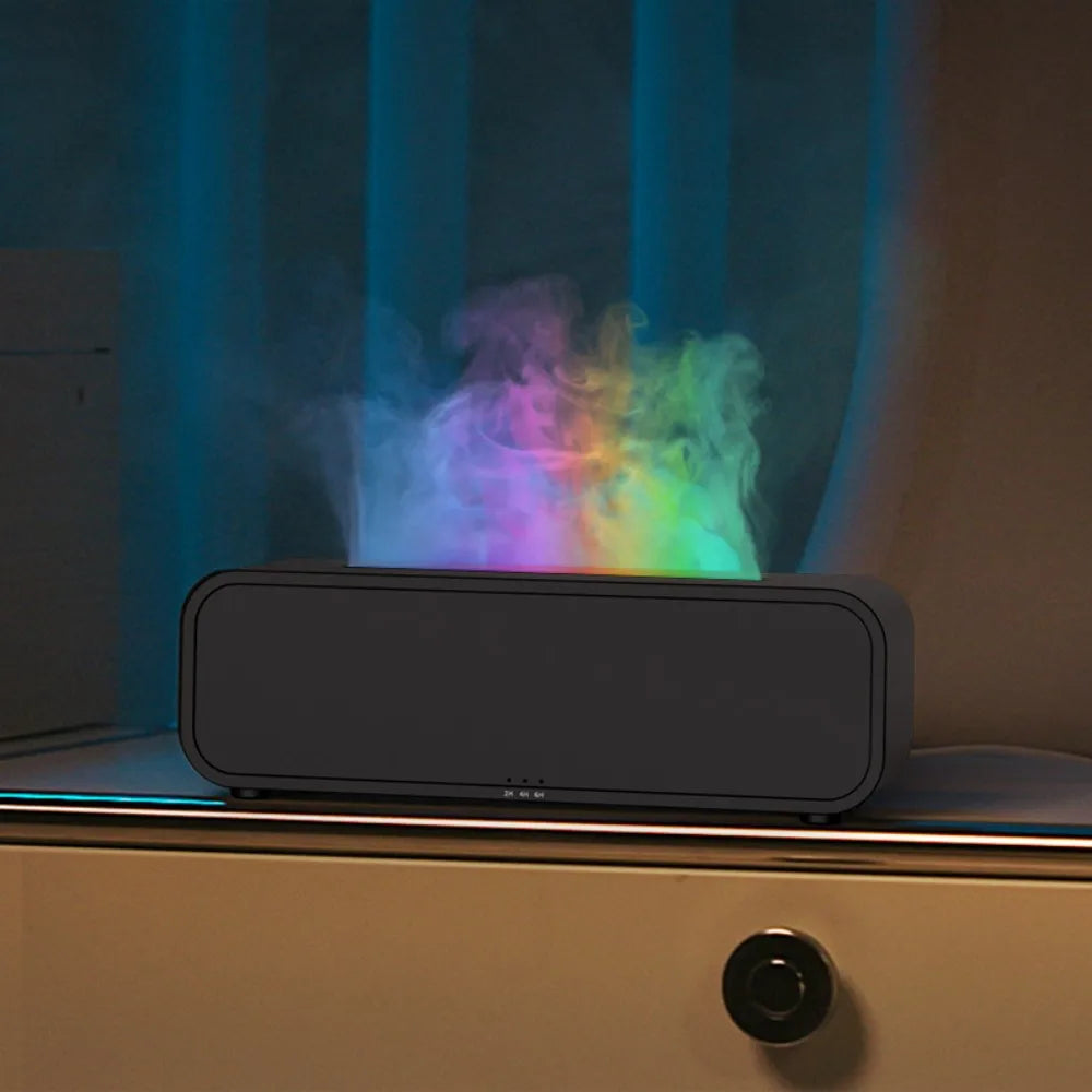 USB Aroma Diffuser Humidifier 7 Colors Ambient Night Light