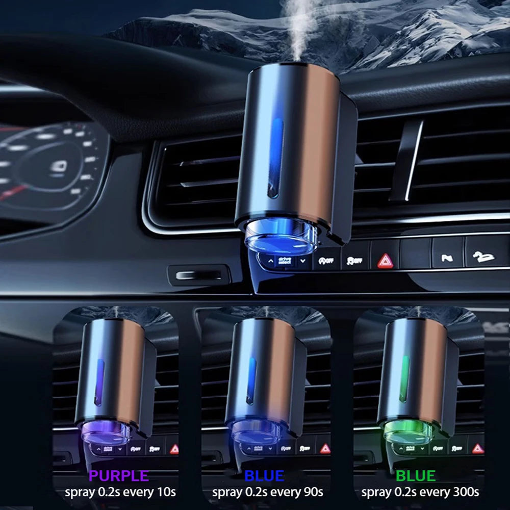 Elevate Your Driving Experience with the Smart Car Air Aromatherapy Diffuser – Adjustable Fragrance & Humidity Control