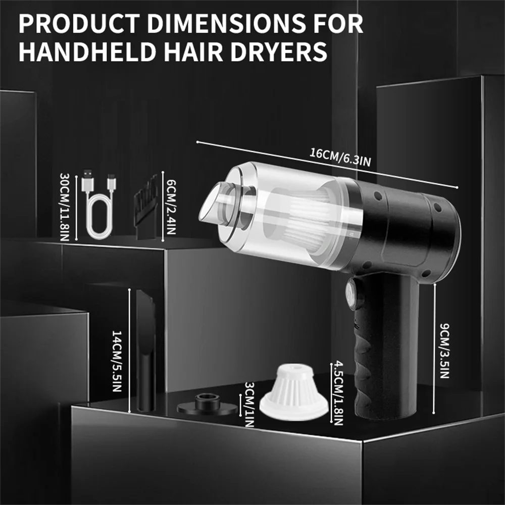 Portable Small Vacuum Cleaner for Multi Purpose Vehicles Small Household Pump Handheld Car Vacuum Cleaner