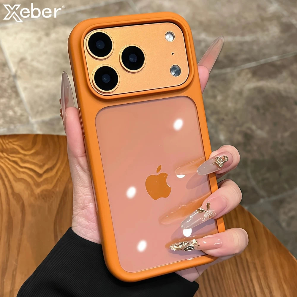 Stylish and Durable Shockproof Phone Case for iPhone 17 Pro Max - Intelligent Camera Touch Button & Crystal Clear Design