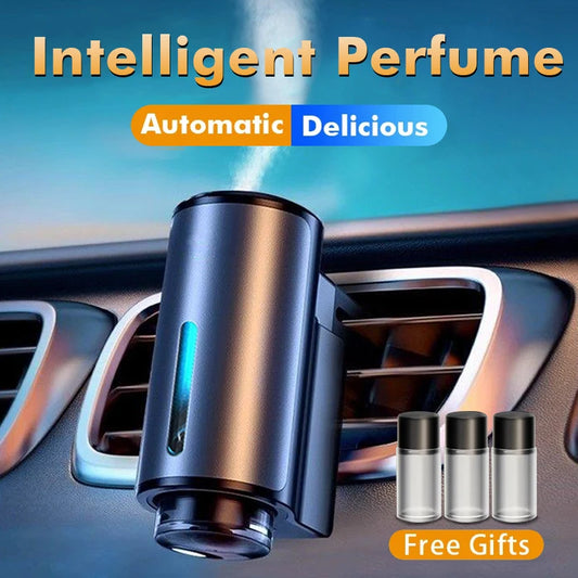 Elevate Your Driving Experience with the Smart Car Air Aromatherapy Diffuser – Adjustable Fragrance & Humidity Control