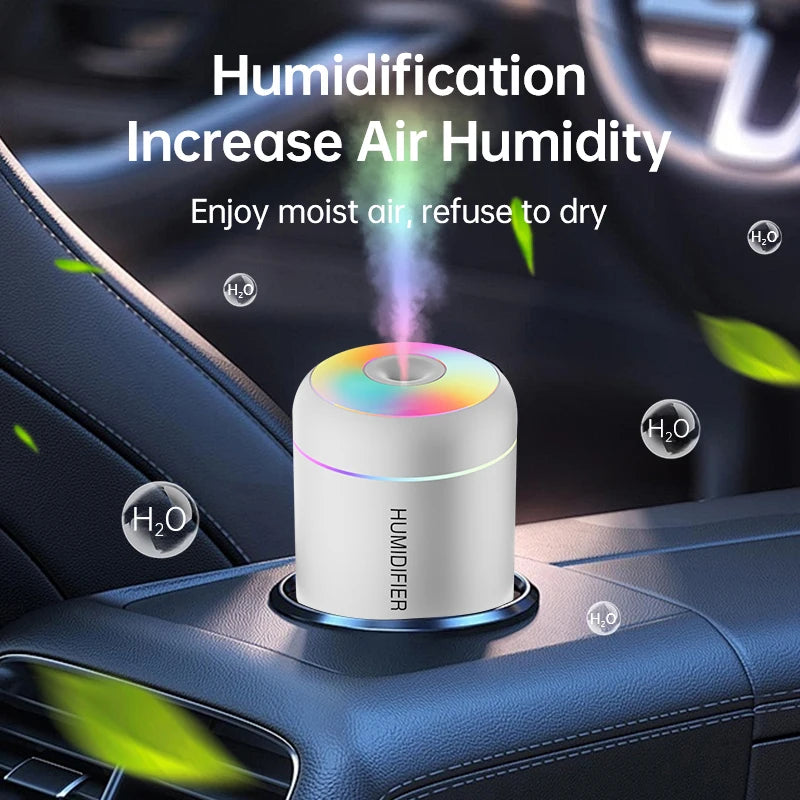 180ML Mini Air Humidifier USB Electric Aroma Diffuser Essential Oil Purifier