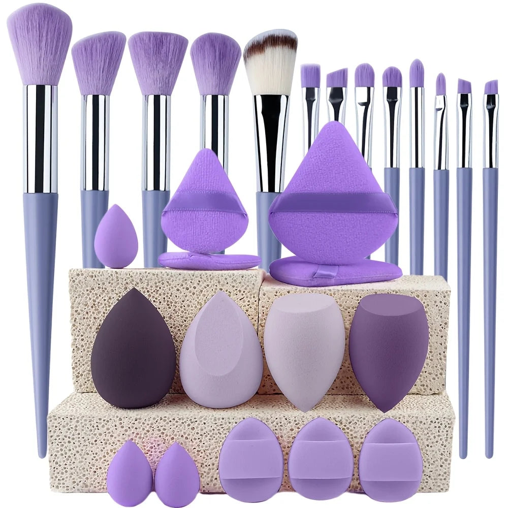 Makeup Brushes 8-29Pcs Makeup Kit Professional Women Cosmetic Soft Powder Brush Eyeshadow Foundation Full Set Travel Beauty Tool