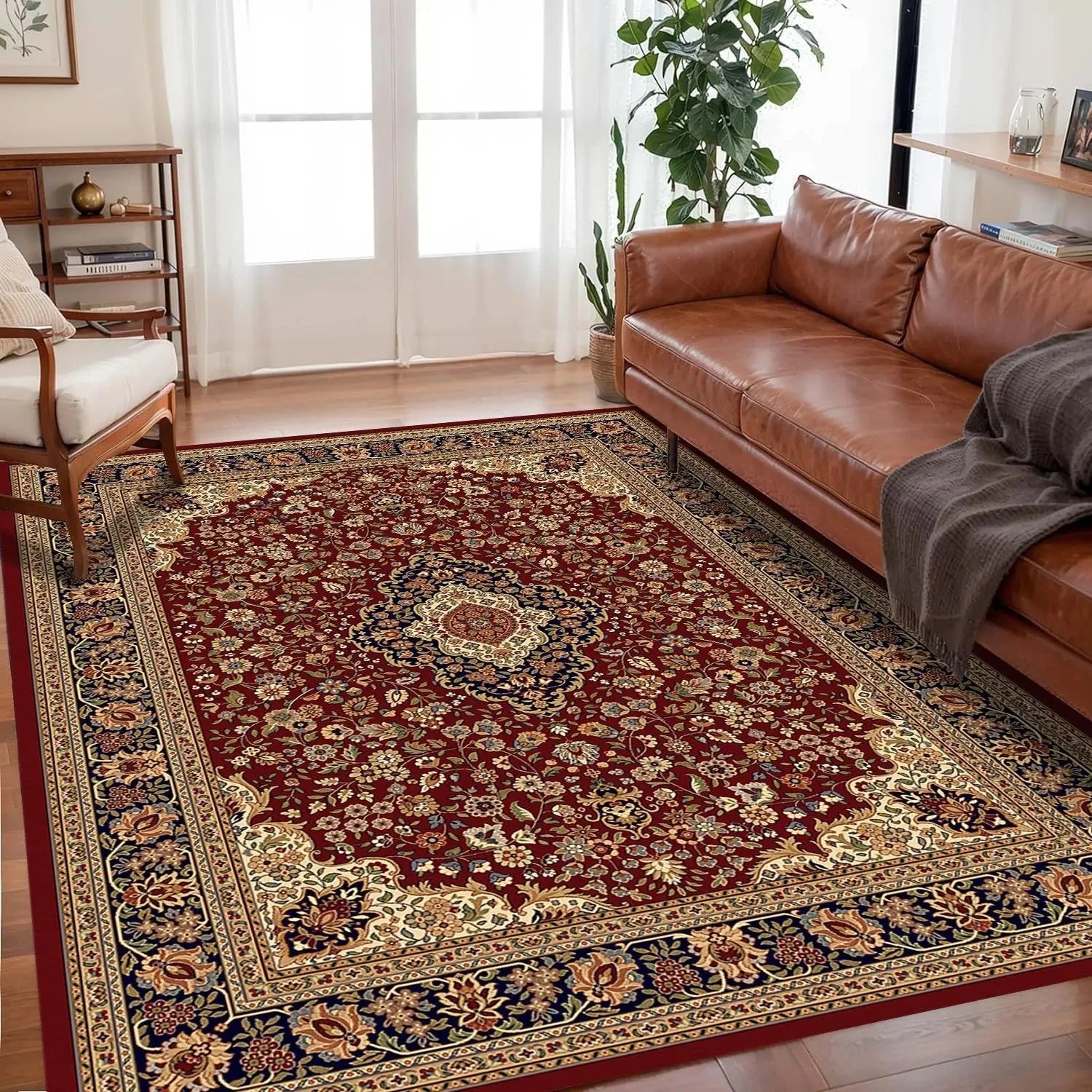 Bohemian Crystal Velvet anti Slip Carpet for Living Room ,Floor Bedroom Big Size Rugs, Sofa Mats, Study,Home Decoration