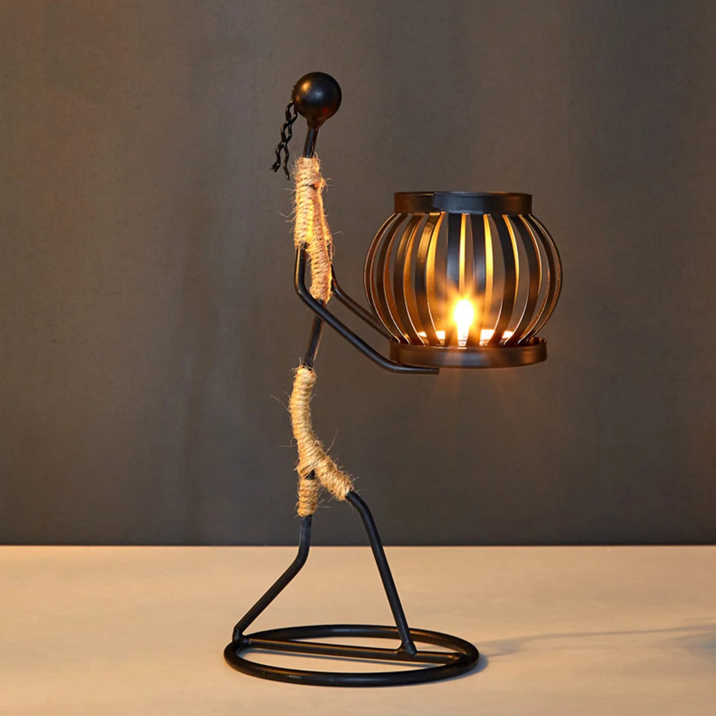 Metal Candle Holder for Candles Decorative