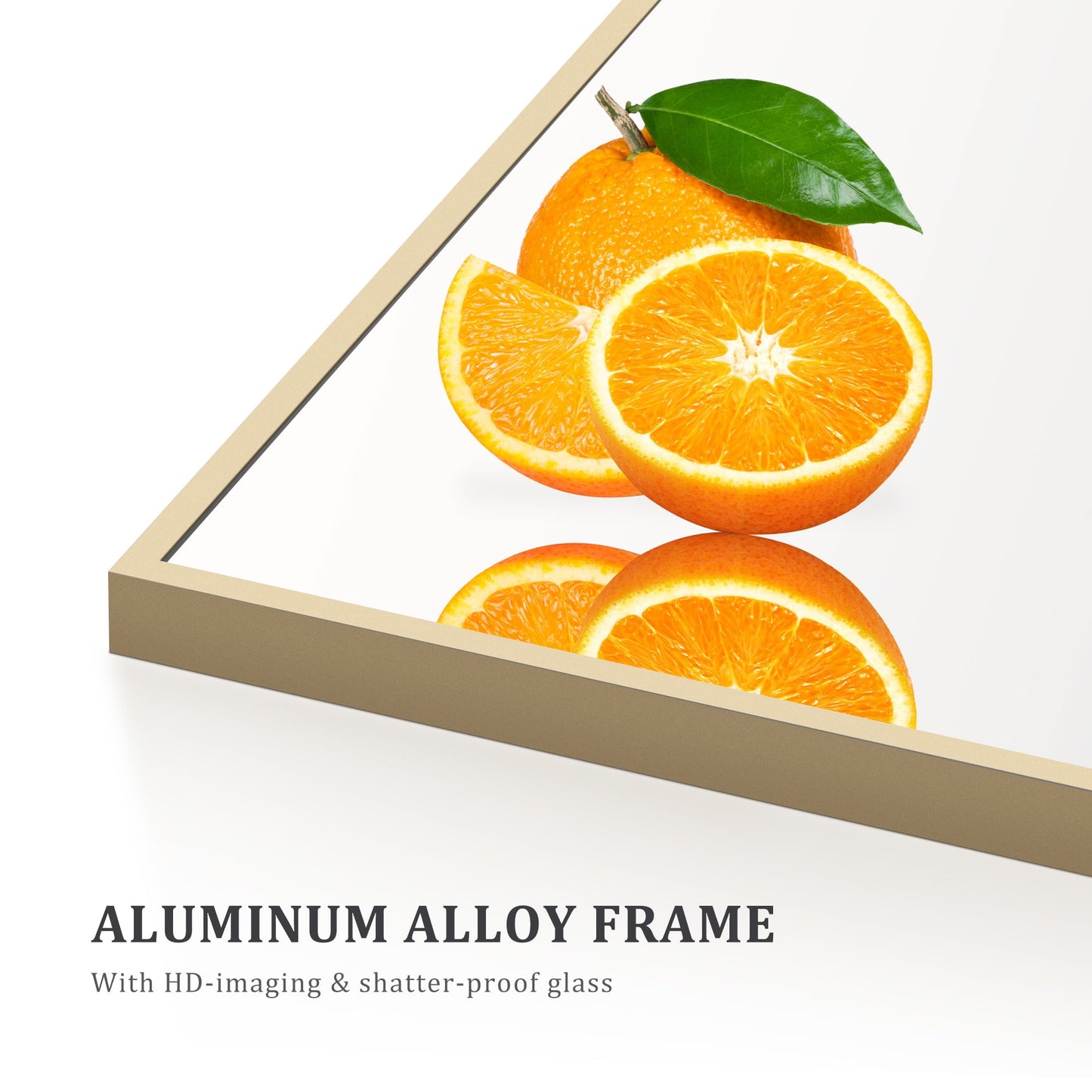 59"X16" High-Quality Arched Full Length Mirror, Aluminum Alloy Frame Ensures Stability, Standing Design for Bedroom, Gold